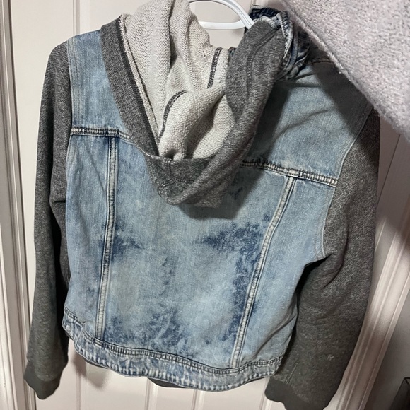 denim / hoodie jacket - Picture 2 of 2